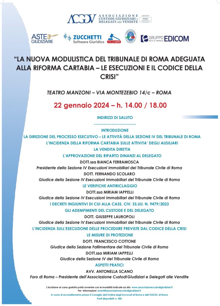 [Roma] La nuova modulistica del tribunale di roma adeguata alla riforma ...