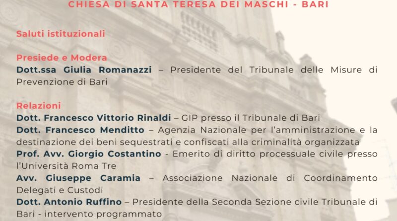 Interferenze tra procedure esecutive e misure patrimoniali